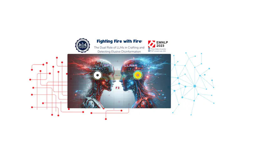 Fighting Fire with Fire: The Dual Role of LLMs in Crafting and Detecting Elusive Disinformation