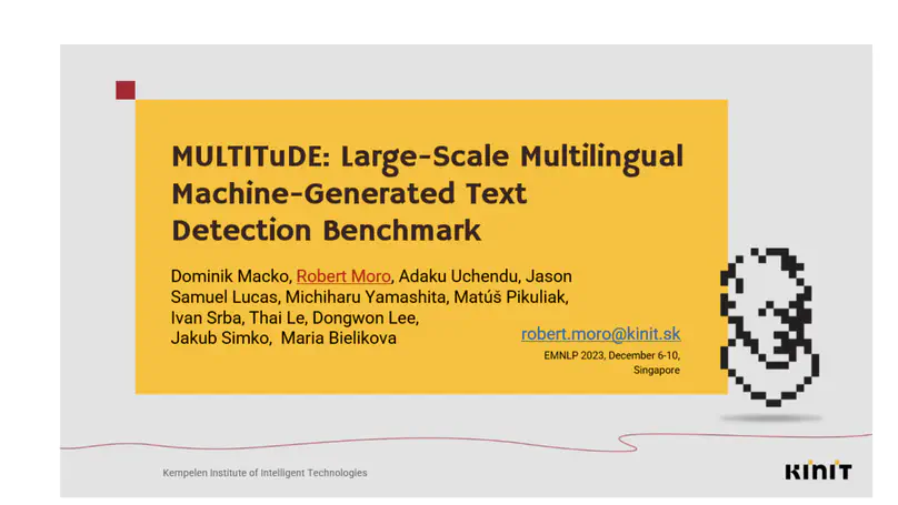 MULTITuDE: Large-Scale Multilingual Machine-Generated Text Detection Benchmark